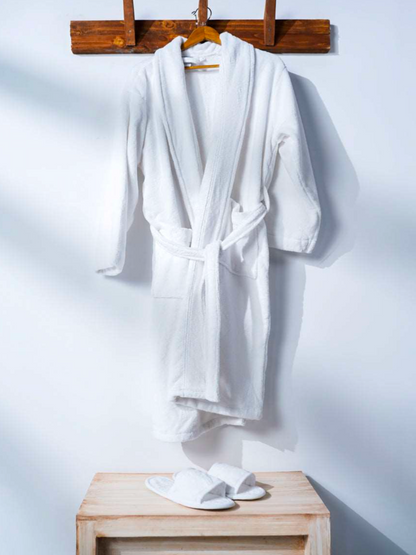 Bathrobe in Snow 500 GSM