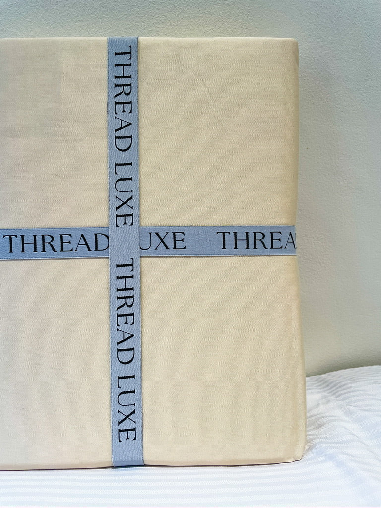 300 Thread Count Duvet Cover in Vanilla